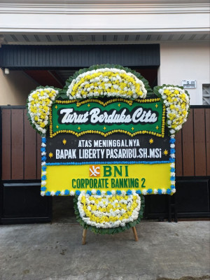 Papan Bunga Duka di Bojong Gede